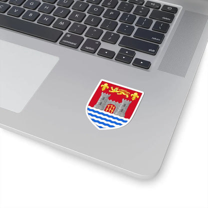 Arms of Bridport (England) (Coat of Arms) STICKER Vinyl Kiss-Cut Decal - The Sticker Space