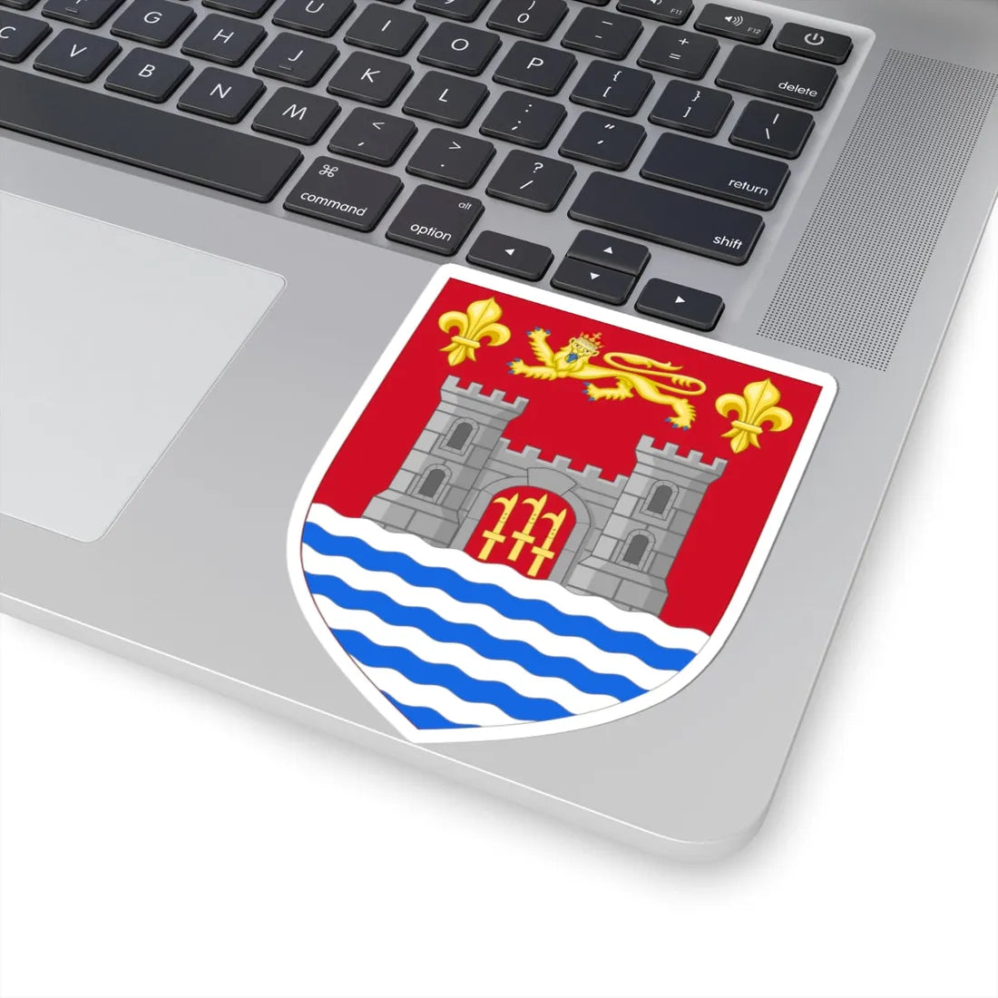 Arms of Bridport (England) (Coat of Arms) STICKER Vinyl Kiss-Cut Decal - The Sticker Space