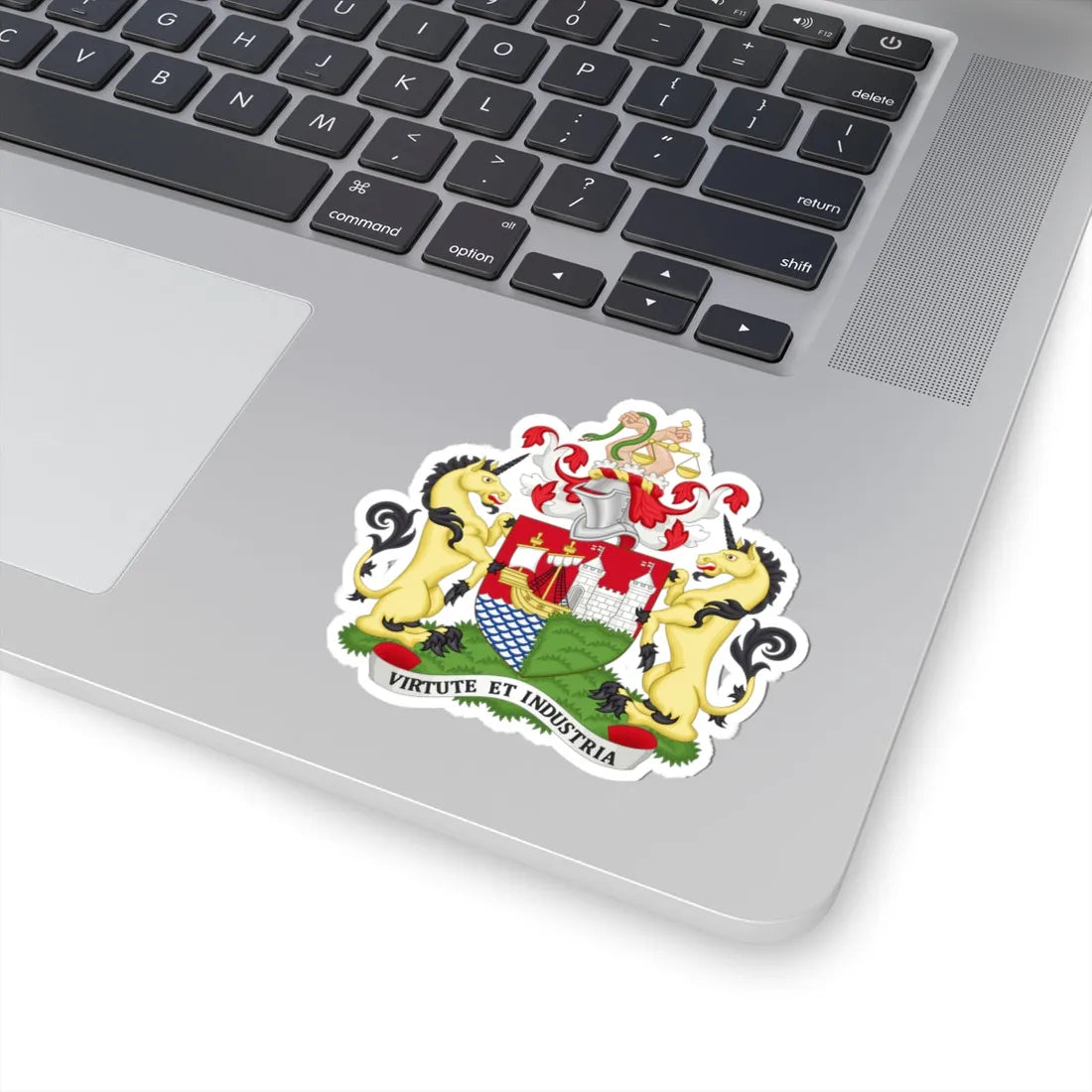 Arms of Bristol City Council (England) (Coat of Arms) STICKER Vinyl Kiss-Cut Decal - The Sticker Space