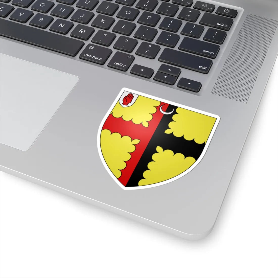 Arms of Brooke (England) (Coat of Arms) STICKER Vinyl Kiss-Cut Decal - The Sticker Space