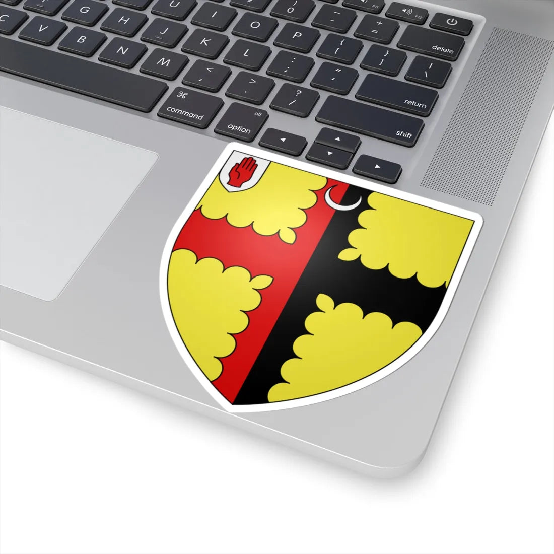 Arms of Brooke (England) (Coat of Arms) STICKER Vinyl Kiss-Cut Decal - The Sticker Space