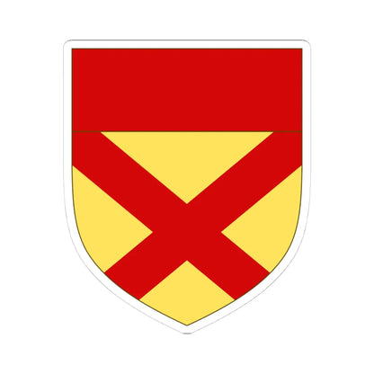 Arms of Bruce (Scotland) (Coat of Arms) STICKER Vinyl Kiss-Cut Decal 4 Inch White - The Sticker Space