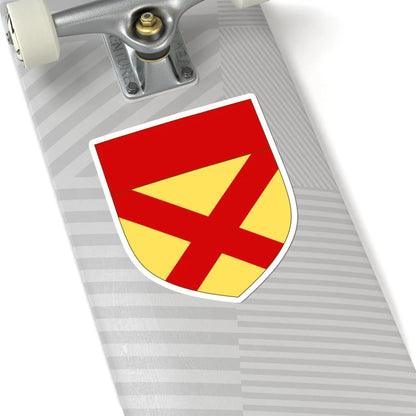 Arms of Bruce (Scotland) (Coat of Arms) STICKER Vinyl Kiss-Cut Decal - The Sticker Space