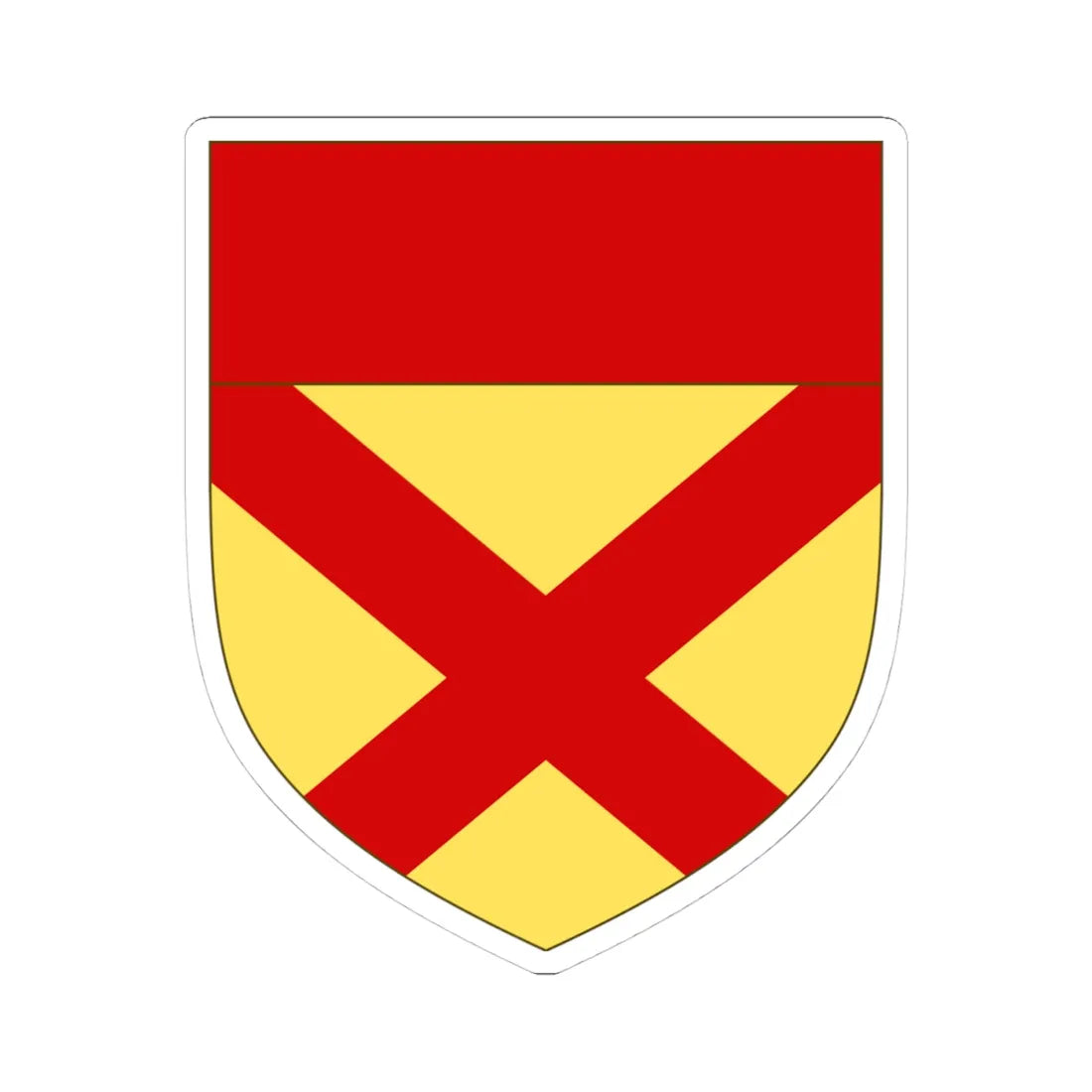 Arms of Bruce (Scotland) (Coat of Arms) STICKER Vinyl Kiss-Cut Decal - The Sticker Space