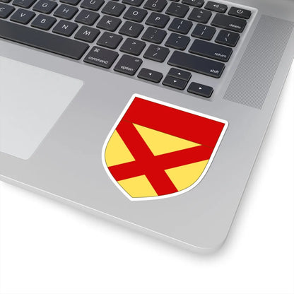 Arms of Bruce (Scotland) (Coat of Arms) STICKER Vinyl Kiss-Cut Decal - The Sticker Space