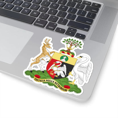 Arms of Buckinghamshire County Council (England) (Coat of Arms) STICKER Vinyl Kiss-Cut Decal - The Sticker Space