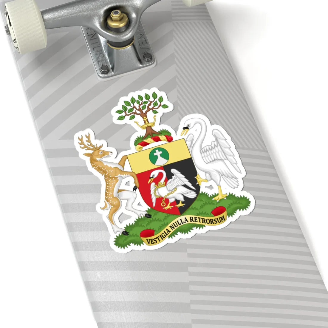 Arms of Buckinghamshire County Council (England) (Coat of Arms) STICKER Vinyl Kiss-Cut Decal - The Sticker Space