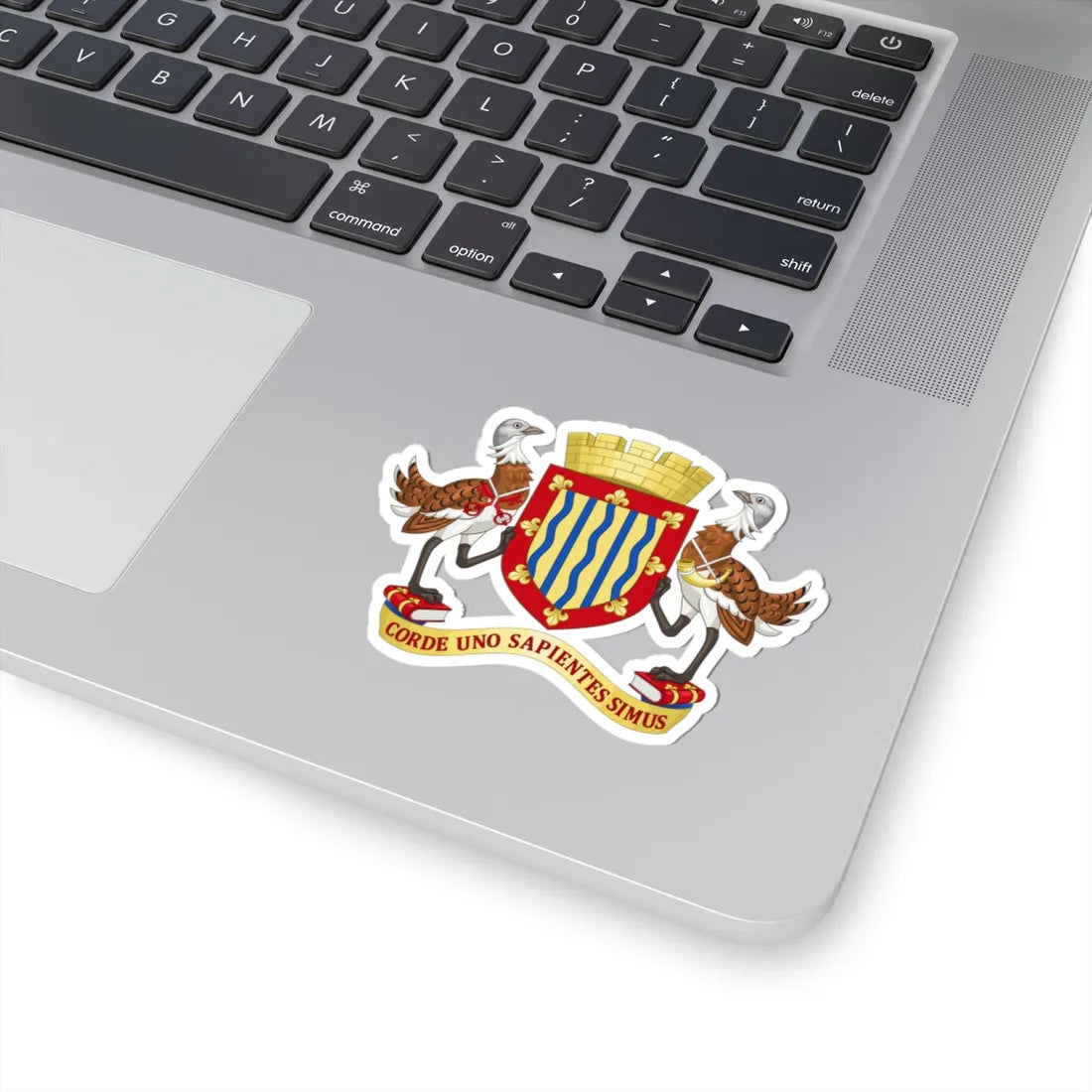 Arms of Cambridgeshire County Council (England) (Coat of Arms) STICKER Vinyl Kiss-Cut Decal - The Sticker Space