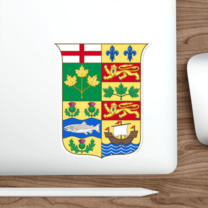 Arms of Canada 1868 STICKER Vinyl Die-Cut Decal-The Sticker Space