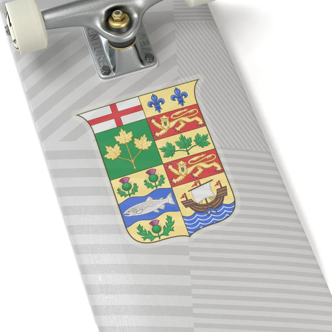 Arms of Canada 1868 - STICKER Vinyl Kiss-Cut Decal - The Sticker Space