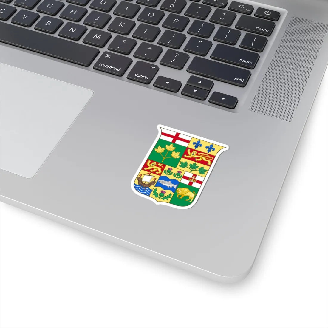 Arms of Canada 1870 - STICKER Vinyl Kiss-Cut Decal - The Sticker Space