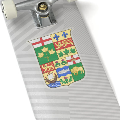 Arms of Canada 1870 - STICKER Vinyl Kiss-Cut Decal - The Sticker Space