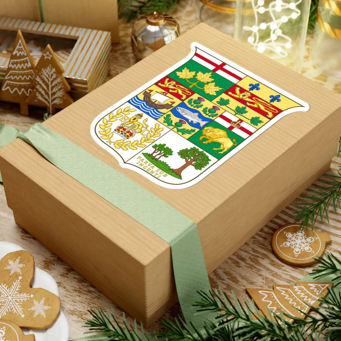 Arms of Canada 1873 - STICKER Vinyl Kiss-Cut Decal - The Sticker Space