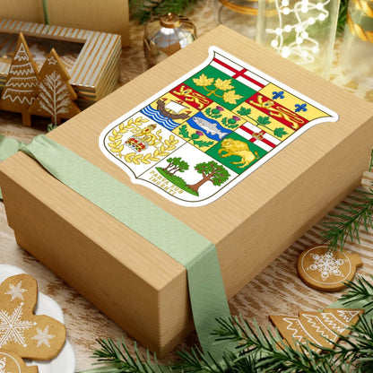 Arms of Canada 1873 - STICKER Vinyl Kiss-Cut Decal - The Sticker Space