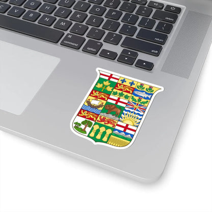 Arms of Canada 1907 - STICKER Vinyl Kiss-Cut Decal - The Sticker Space