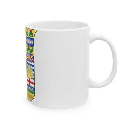 Arms of Canada 1907 - White Coffee Mug-The Sticker Space