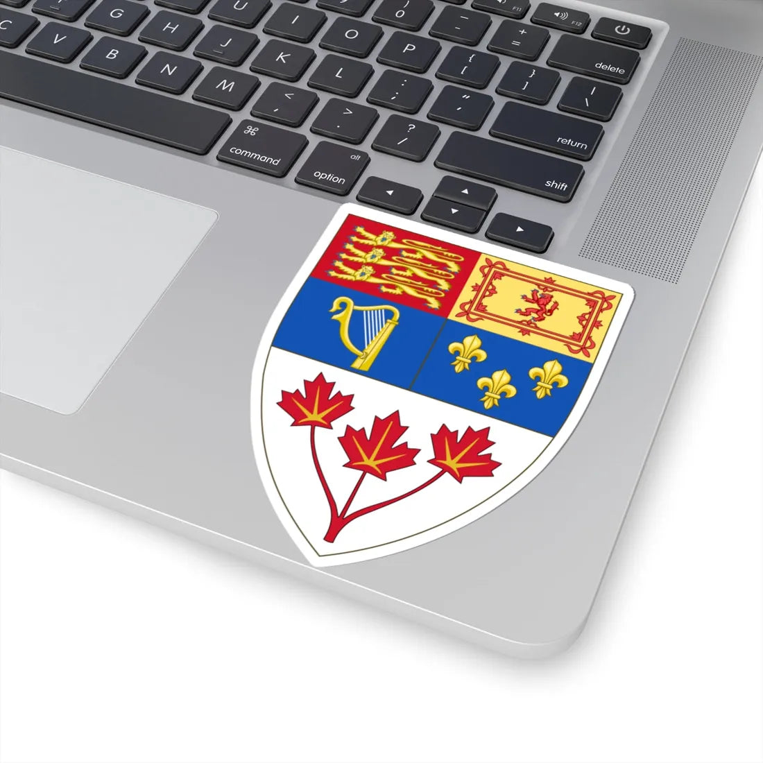 Arms of Canada (Canada) (Coat of Arms) STICKER Vinyl Kiss-Cut Decal - The Sticker Space