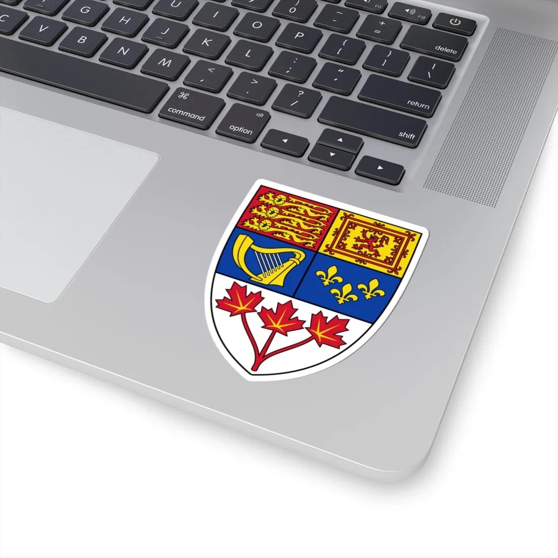 Arms of Canada shield (Canada) (Coat of Arms) STICKER Vinyl Kiss-Cut Decal - The Sticker Space