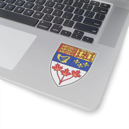 Arms of Canada (shield) - STICKER Vinyl Kiss-Cut Decal - The Sticker Space