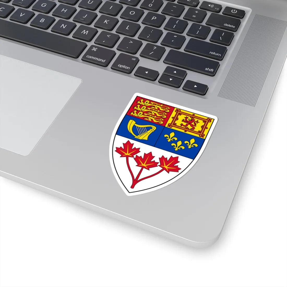 Arms of Canada (shield) - STICKER Vinyl Kiss-Cut Decal - The Sticker Space