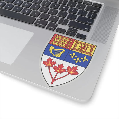 Arms of Canada (shield) - STICKER Vinyl Kiss-Cut Decal - The Sticker Space