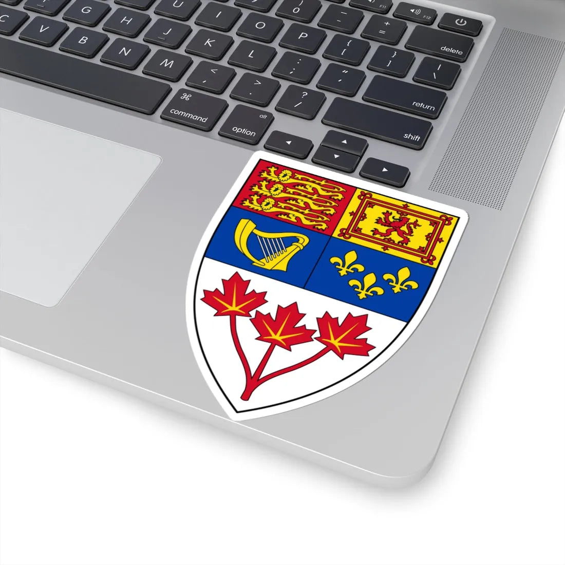 Arms of Canada (shield) - STICKER Vinyl Kiss-Cut Decal - The Sticker Space