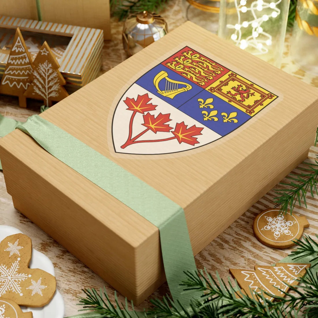 Arms of Canada (shield) - STICKER Vinyl Kiss-Cut Decal - The Sticker Space