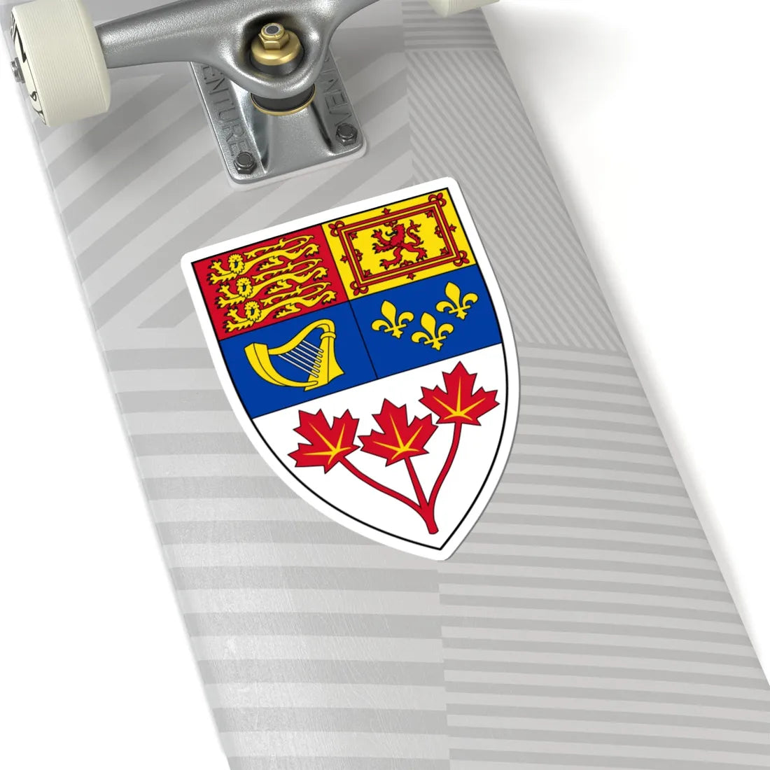 Arms of Canada (shield) - STICKER Vinyl Kiss-Cut Decal - The Sticker Space