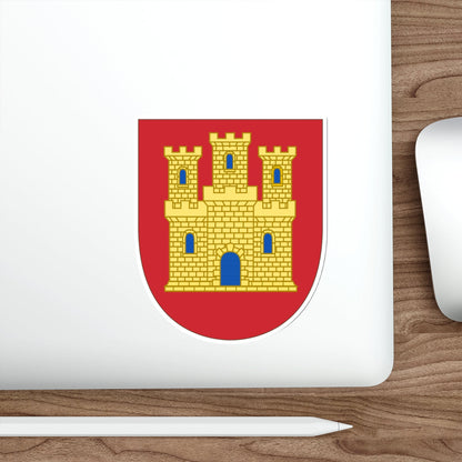 Arms of Castile STICKER Vinyl Die-Cut Decal-The Sticker Space