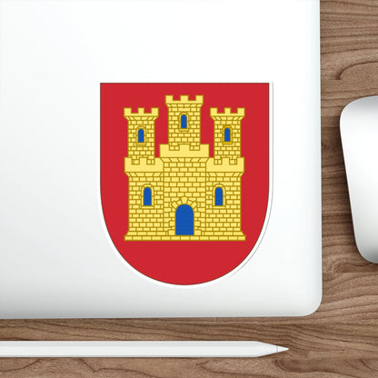 Arms of Castile STICKER Vinyl Die-Cut Decal-The Sticker Space