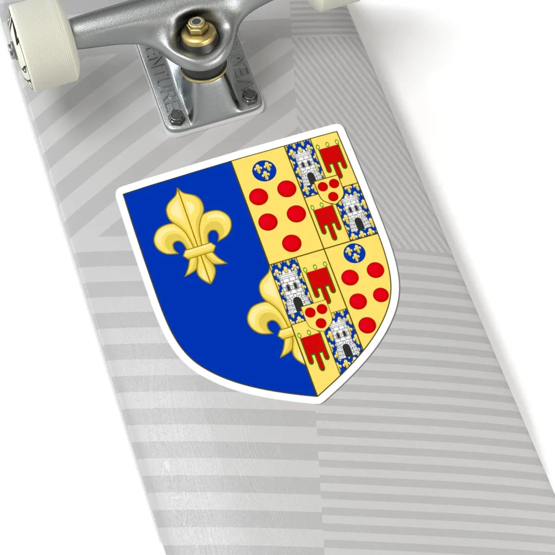 Arms of Catherina de Medici (Italy) (Coat of Arms) STICKER Vinyl Kiss-Cut Decal - The Sticker Space
