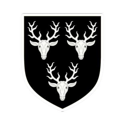 Arms of Cavendish (England) (Coat of Arms) STICKER Vinyl Kiss-Cut Decal 2 Inch White - The Sticker Space
