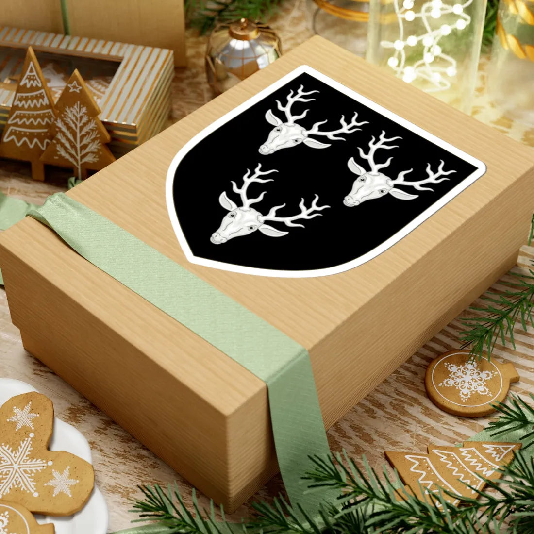 Arms of Cavendish (England) (Coat of Arms) STICKER Vinyl Kiss-Cut Decal - The Sticker Space