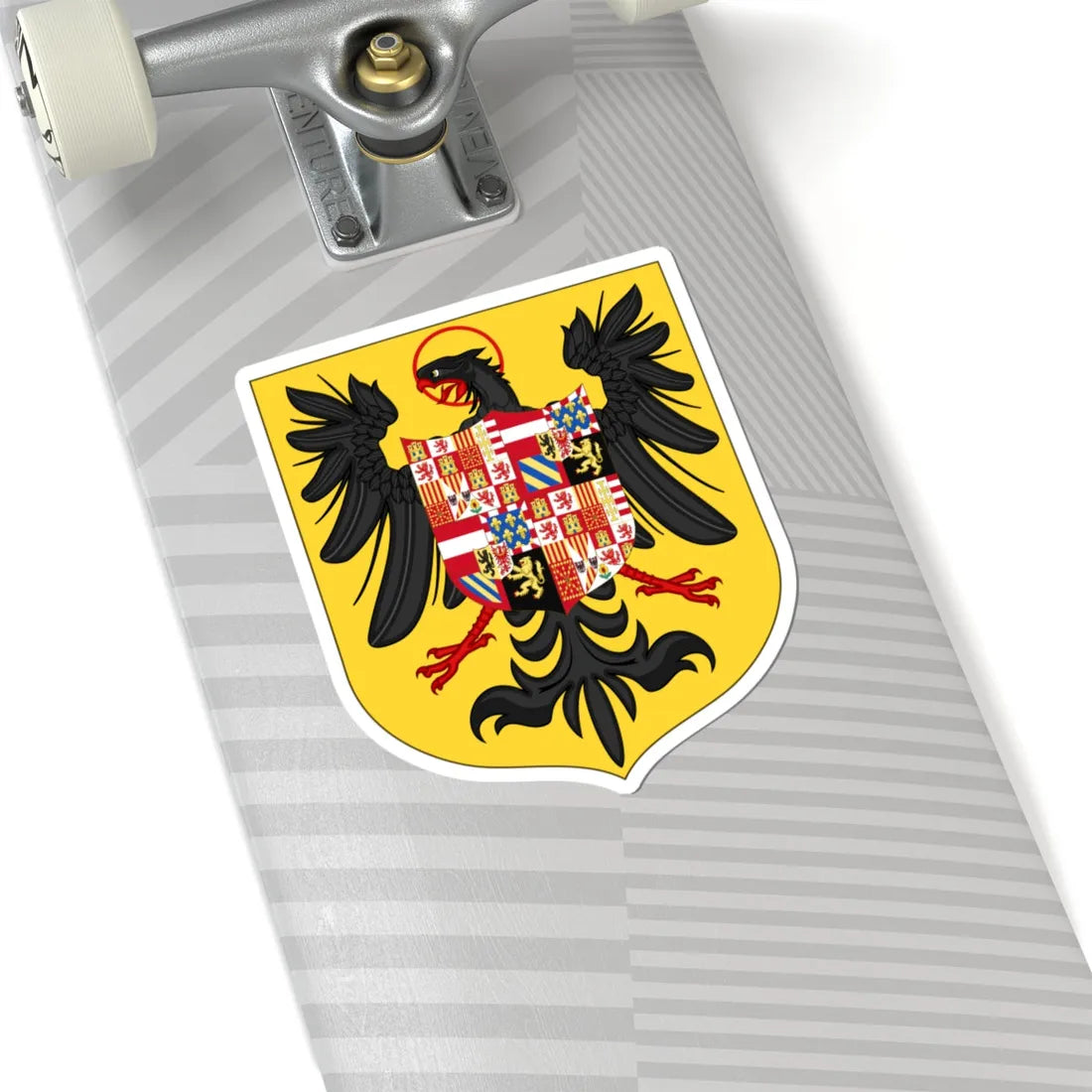 Arms of Charles V as King of the Romans (Austria) (Coat of Arms) STICKER Vinyl Kiss-Cut Decal - The Sticker Space