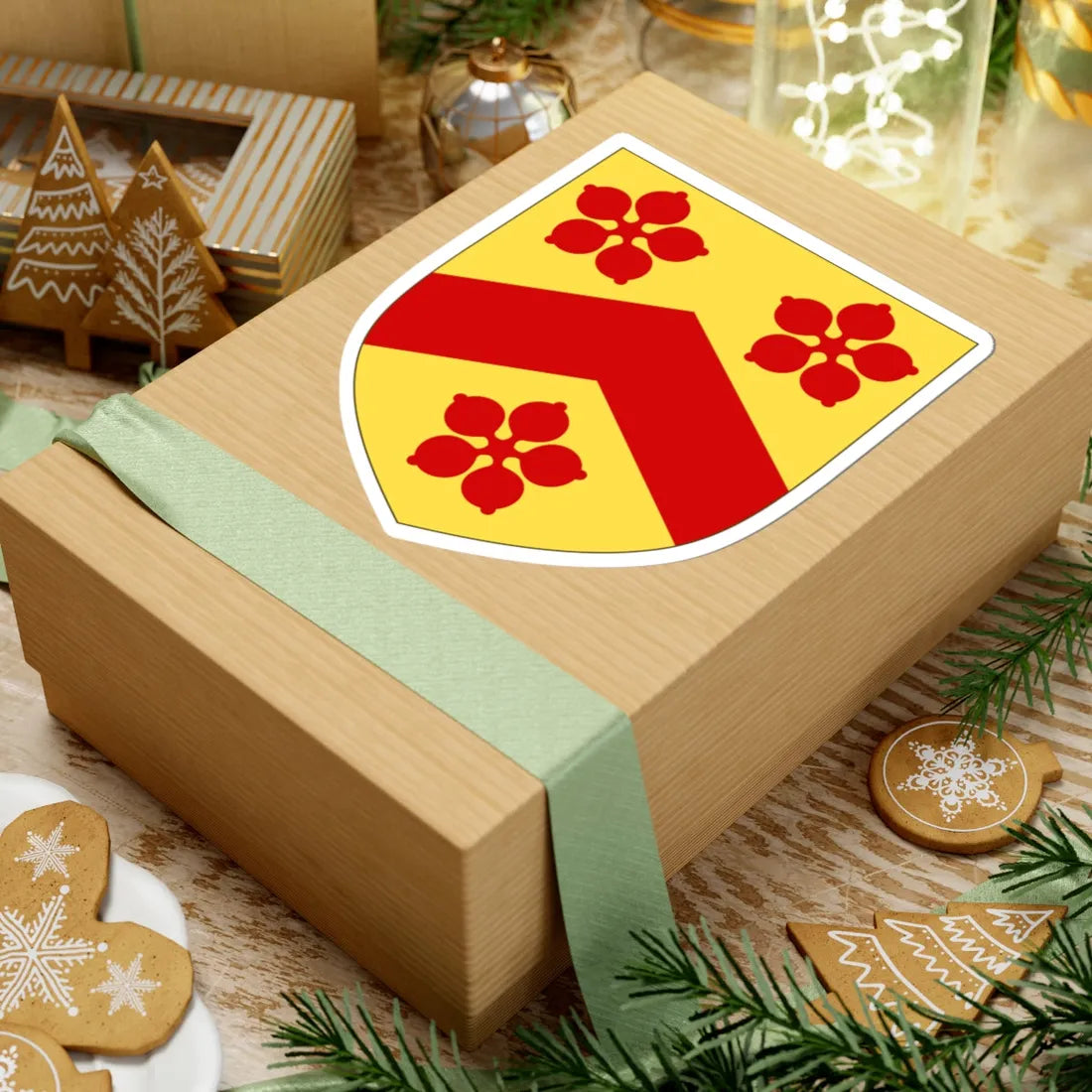 Arms of Chichele (England) (Coat of Arms) STICKER Vinyl Kiss-Cut Decal - The Sticker Space