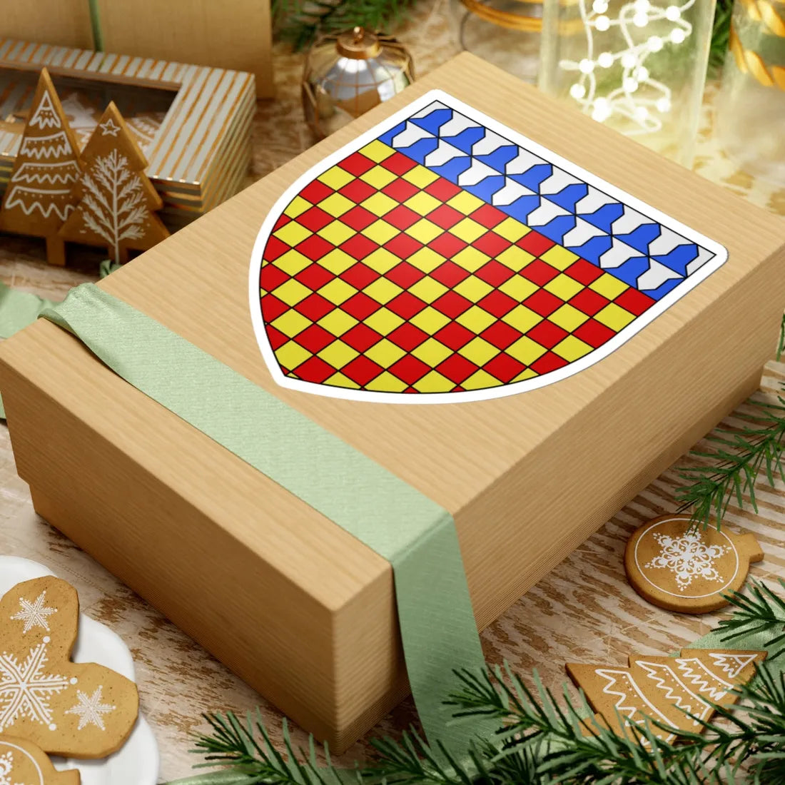 Arms of Chichester (England) (Coat of Arms) STICKER Vinyl Kiss-Cut Decal - The Sticker Space