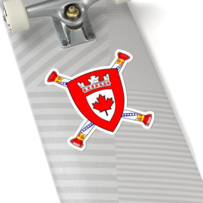 Arms of Chief Herald of Canada (Canada) (Coat of Arms) STICKER Vinyl Kiss-Cut Decal - The Sticker Space