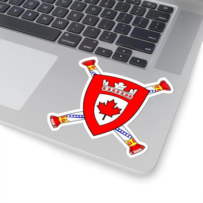 Arms of Chief Herald of Canada (Canada) (Coat of Arms) STICKER Vinyl Kiss-Cut Decal - The Sticker Space
