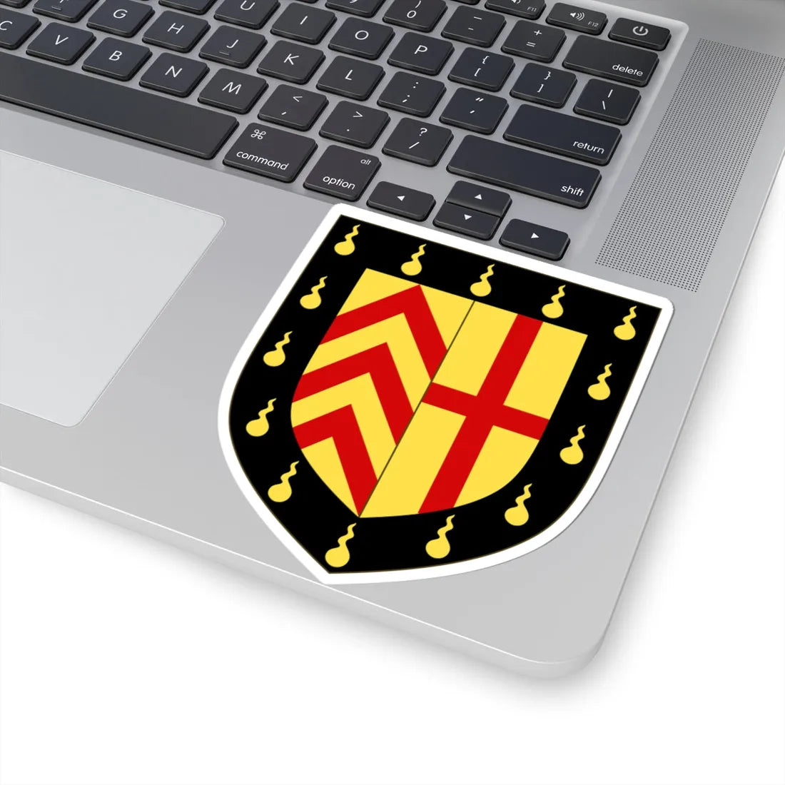 Arms of Clare College Cambridge (England) (Coat of Arms) STICKER Vinyl Kiss-Cut Decal - The Sticker Space