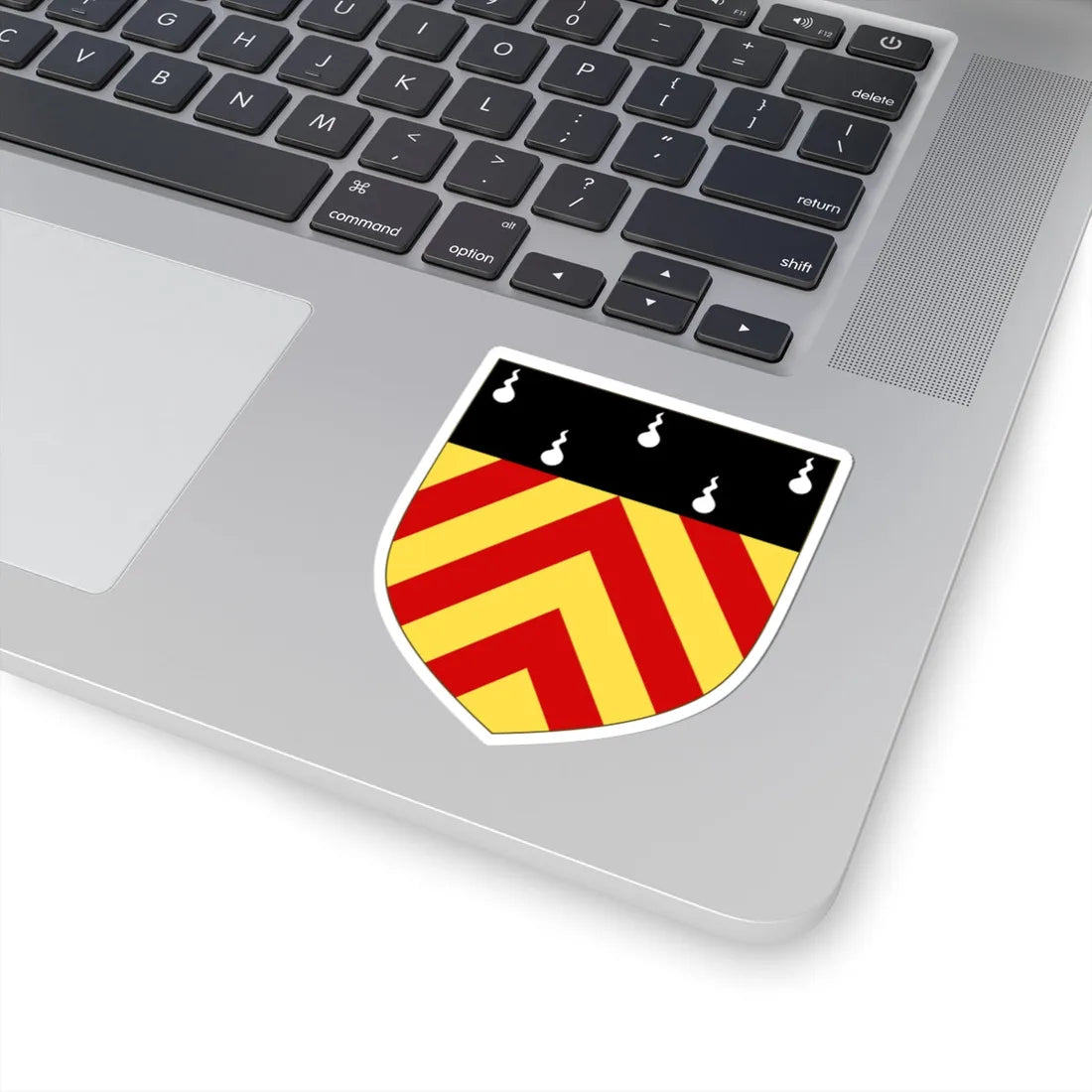 Arms of Clare Hall Cambridge (England) (Coat of Arms) STICKER Vinyl Kiss-Cut Decal - The Sticker Space