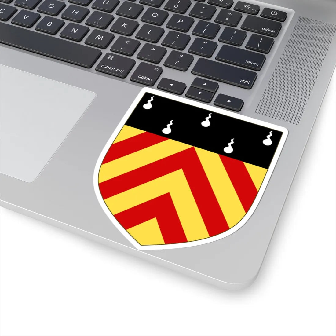 Arms of Clare Hall Cambridge (England) (Coat of Arms) STICKER Vinyl Kiss-Cut Decal - The Sticker Space