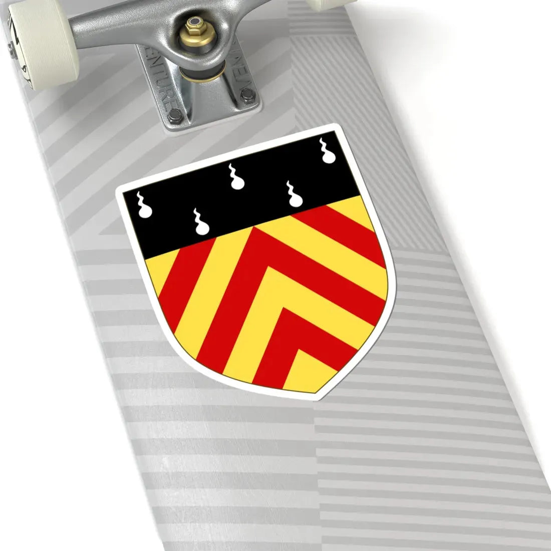 Arms of Clare Hall Cambridge (England) (Coat of Arms) STICKER Vinyl Kiss-Cut Decal - The Sticker Space