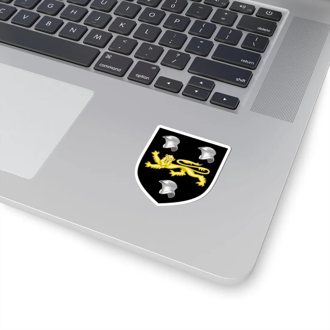 Arms of Compton (United Kingdom) (Coat of Arms) STICKER Vinyl Kiss-Cut Decal - The Sticker Space