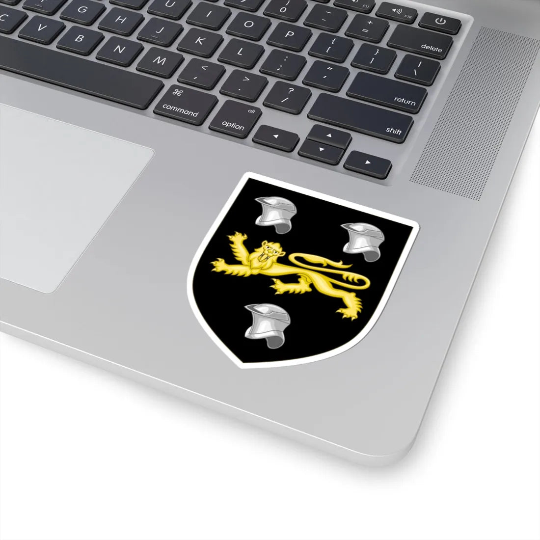 Arms of Compton (United Kingdom) (Coat of Arms) STICKER Vinyl Kiss-Cut Decal - The Sticker Space