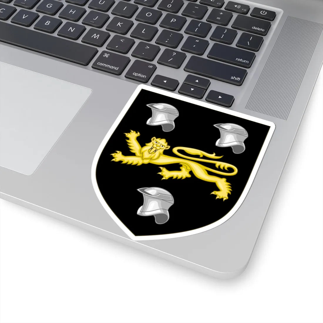 Arms of Compton (United Kingdom) (Coat of Arms) STICKER Vinyl Kiss-Cut Decal - The Sticker Space