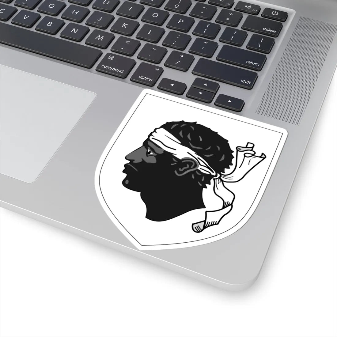 Arms of Corsica (Spain) (Coat of Arms) STICKER Vinyl Kiss-Cut Decal - The Sticker Space