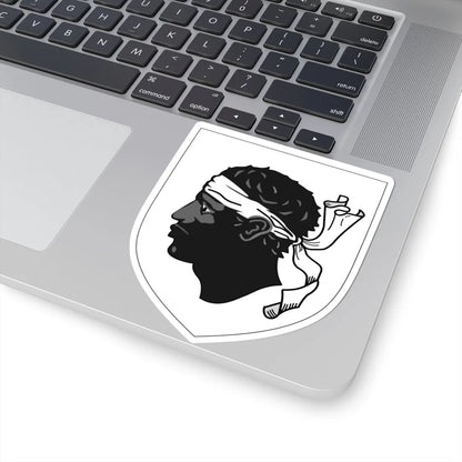 Arms of Corsica (Spain) (Coat of Arms) STICKER Vinyl Kiss-Cut Decal - The Sticker Space