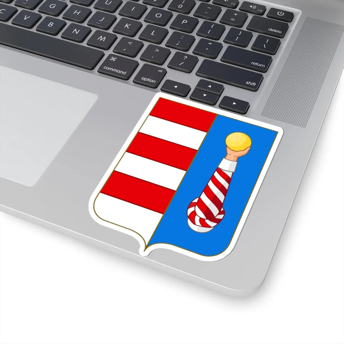 Arms of Cremona (Italy) (Coat of Arms) STICKER Vinyl Kiss-Cut Decal - The Sticker Space