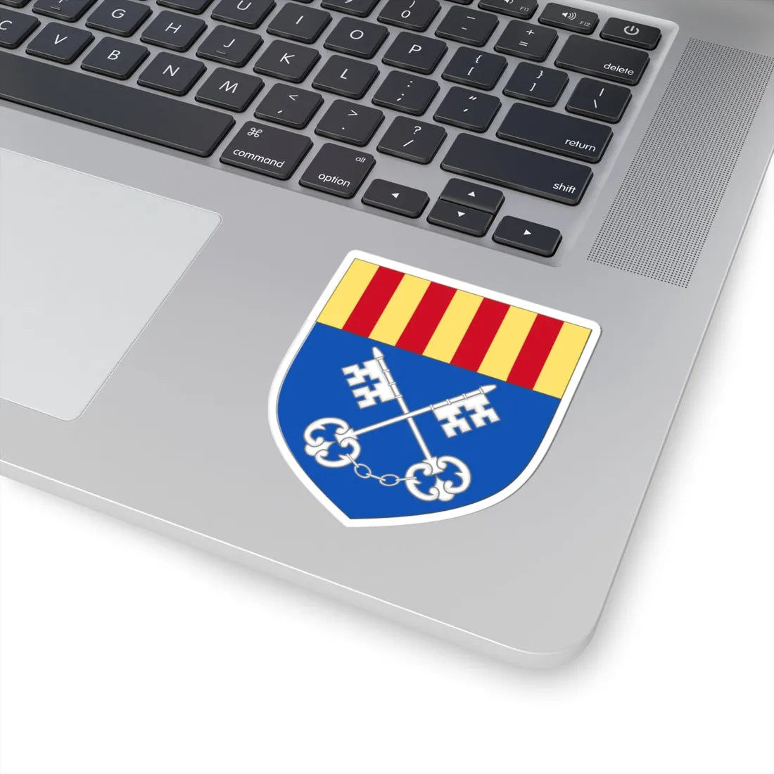 Arms of Céret (Spain) (Coat of Arms) STICKER Vinyl Kiss-Cut Decal - The Sticker Space
