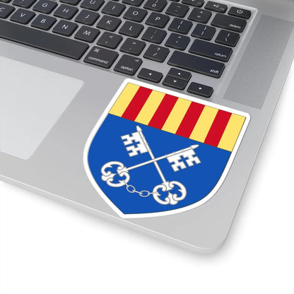 Arms of Céret (Spain) (Coat of Arms) STICKER Vinyl Kiss-Cut Decal - The Sticker Space